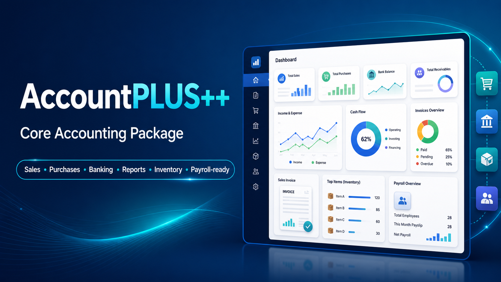 AccountPlus Core accounting